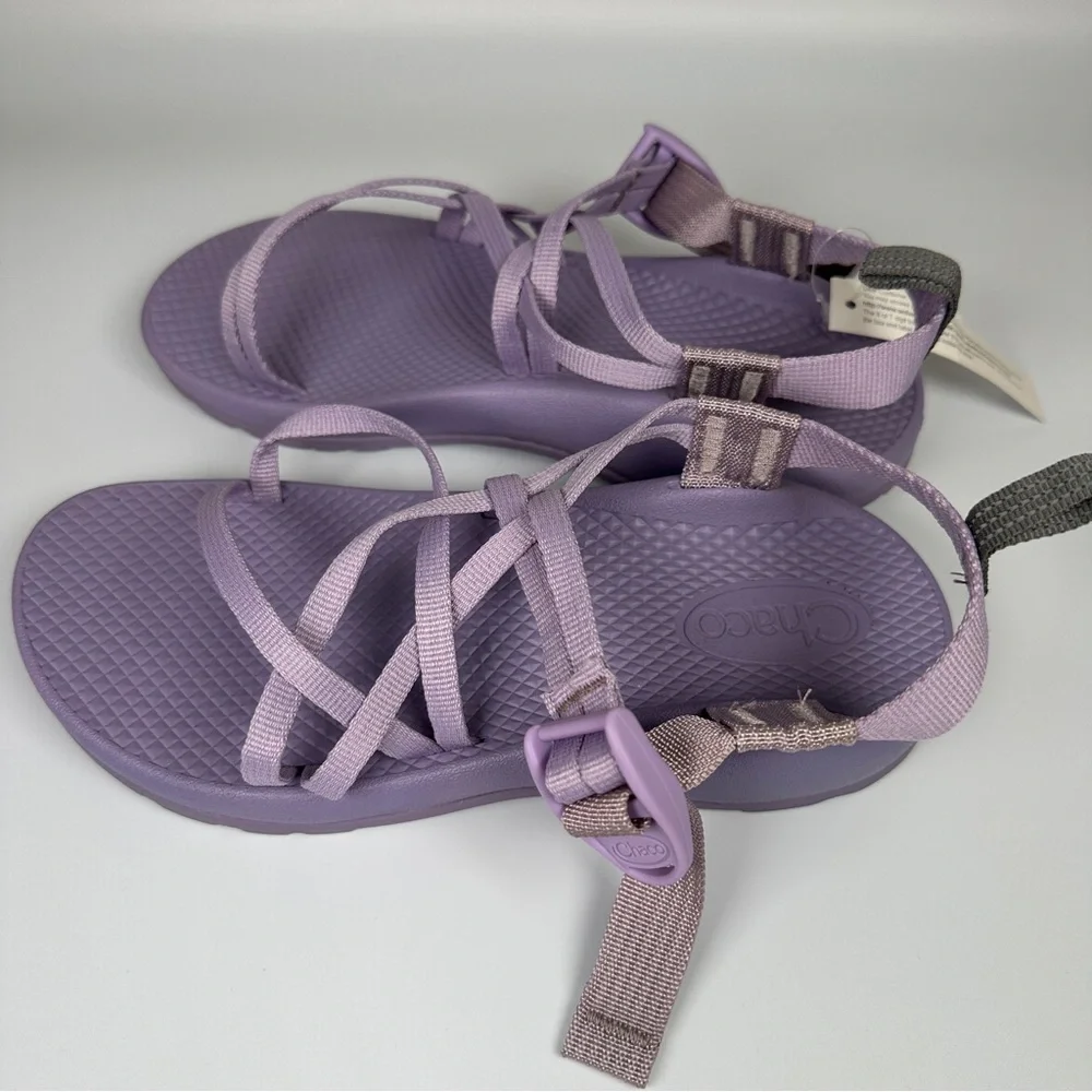 Chaco ZX 1 EcoTread Kids US Size 5 Hiking Sports Sandals Purple